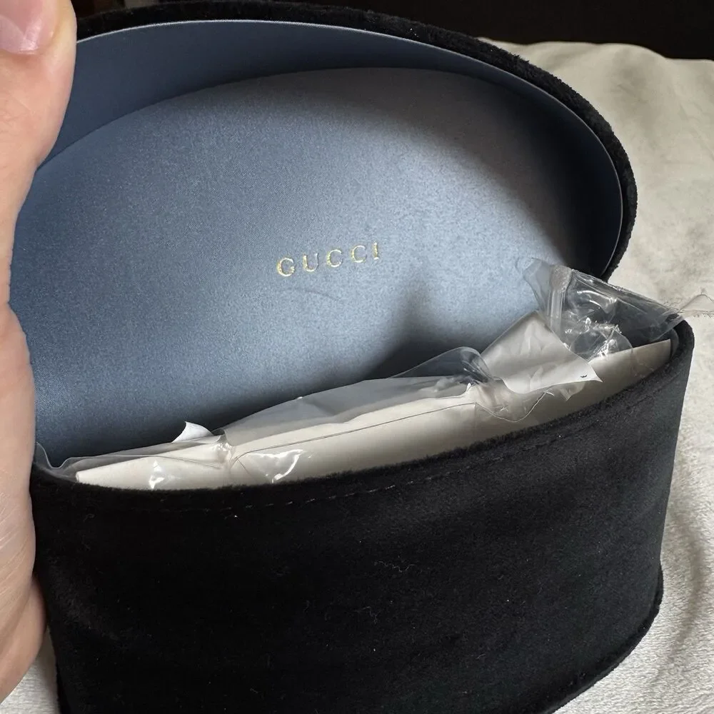 GUCCI GG Monogram Mirror Shield Sunglasses